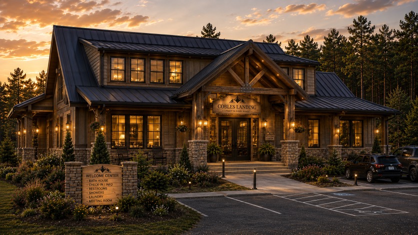 Welcome Center - Cobles Landing